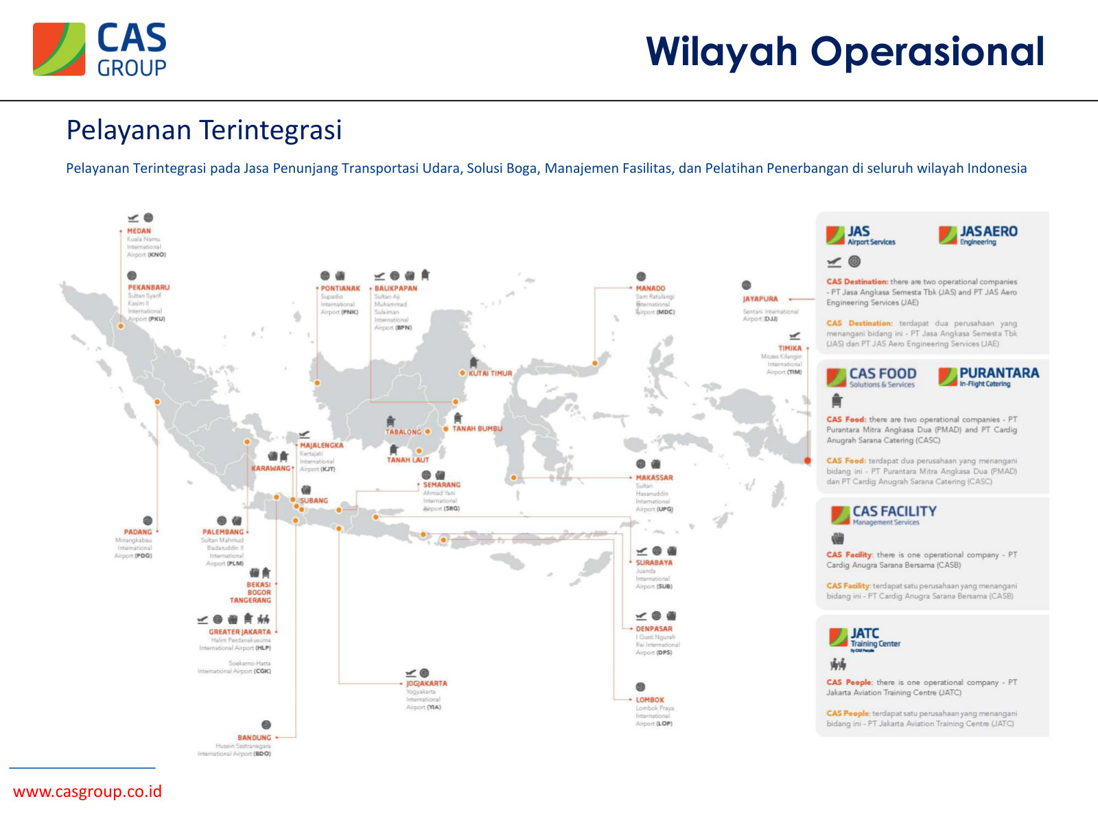 The station map at its widest, when catering and facility sites away from airports were still part of the group.